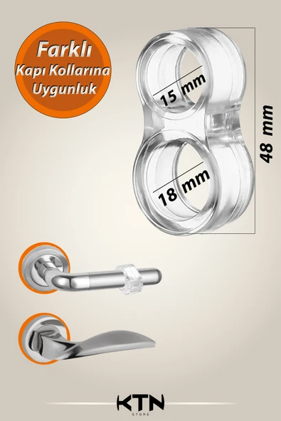Silikon Kapı Stoperi 1 ADET Duvar Koruma Aparatı Çarpma Önleyici Elastik Kapı Kolu Stoperi ürün görseli 1