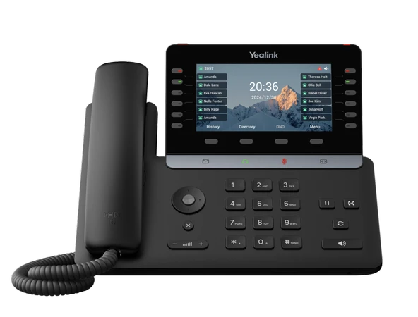 YEALINK SIP-T85W LCD Ekranlı Masaüstü IP Telefon ürün görseli 1