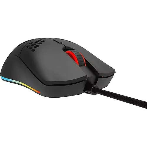 QUANTUM HONEYCOMB Kablolu USB RGB 12800dpi Gaming Mouse ürün görseli 1