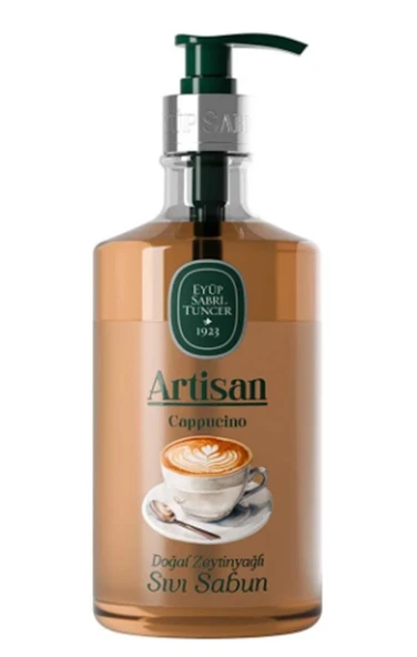 Eyüp Sabri Tuncer Artisan Cappucino 600ml Doğal Zeytinyağlı Sıvı Sabun ürün görseli 1