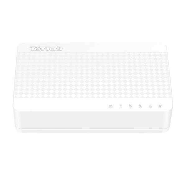 Tenda S105 5 Port 10-100 Mbps Switch Plastik Kasa ürün görseli 1