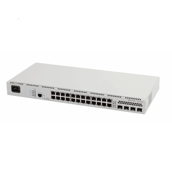Eltex MES2324P 24 Port GigE PoE 380W  + 4x10G SFP+ L2+ Ethernet Access Switch ürün görseli 1