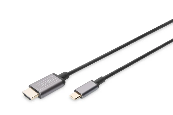DIGITUS USB-C-HDMI Görüntü Kablosu 1,8m (DA-70821) ürün görseli 1