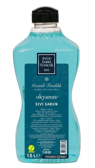 Eyüp Sabri Tuncer 1,5lt Okyanus  Sıvı Sabun Doğal Zeytinyağlı ürün görseli 1