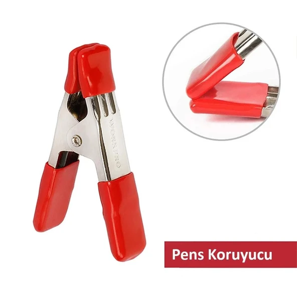 WORKPRO WP232005 19mm Metal Mandal/İşkence - Resim 3