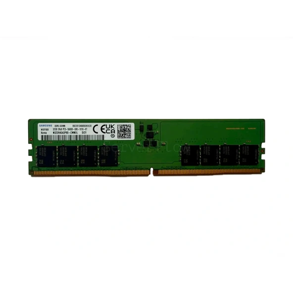 SAMSUNG 32GB DDR5 5600MHz CL46 PC RAM VALUE M323R4GA3PB0-CWM0L Kutusuz ürün görseli 1