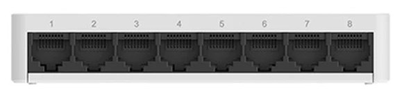 Ruijie Reyee RG-ES08F 8 Portlu, 10-100 Fast Ethernet Tak Çalıştır Switch Plastik Kasa ürün görseli 1