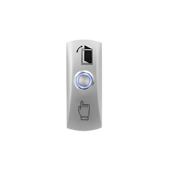 NOVACOM NC-BT02 PASLANMAZ WİTH LİGHT 16MM Bas - Aç Buton ürün görseli 1