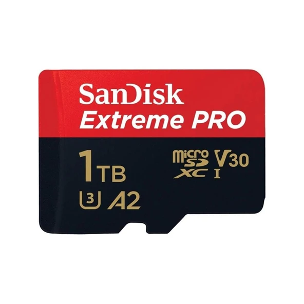 1 TB SANDISK EXTREME PRO SDXC UHS-I A2 MICROSD SDSQXCD-1T00-GN6MA ürün görseli 1