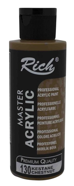 Rich Akrilik Boya 120 Cc Kestane 120-130 ürün görseli 1