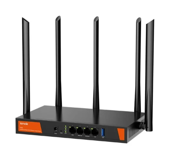 Tenda W30E Dual Bant Enterprise Wi-Fi6 Router AX3000 ürün görseli 1