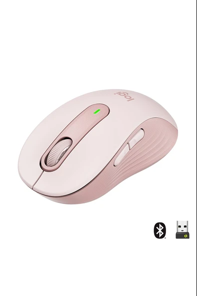 M650 Signature Rose Gül Kablosuz Mouse 910-006255 ürün görseli 1