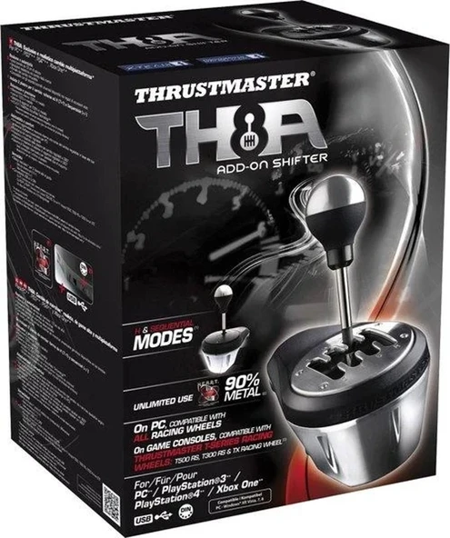 Thrustmaster TH8A Shifter Add-On Vites Kolu - Resim 3