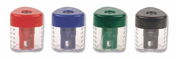 Faber-Castell Kalemtıraş Grip Auto Klasik Renkler (24 Lü Paket) ürün görseli 1