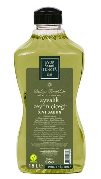 Eyüp Sabri Tuncer 1,5lt Ayvalık Zeytin Çiçeği  Sıvı Sabun Doğal Zeytinyağlı ürün görseli 1
