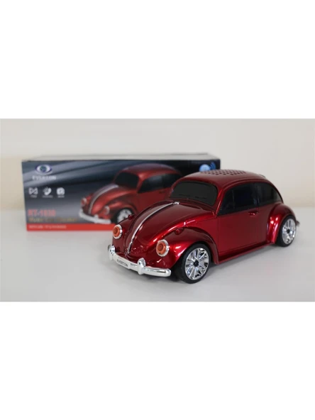 Everton Rt-1939 Bordo Arabalı Bluetooth Fm-Usb-Tf-Aux Şarjlı Nostaljik Radyo ürün görseli 1