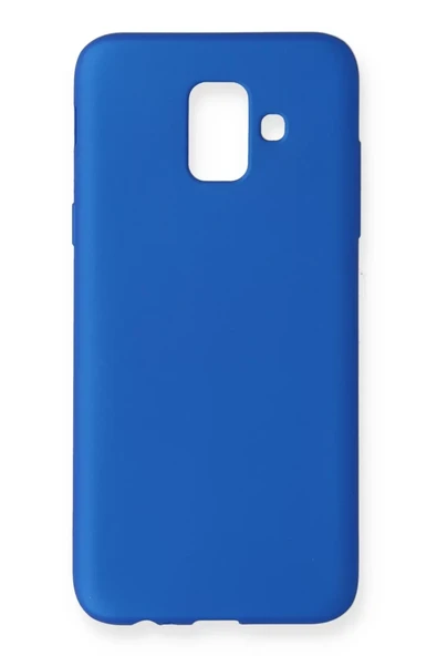 Newface Samsung Galaxy A6 2018 Kılıf First Silikon - Mavi ürün görseli 1