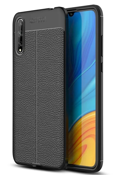 Newface Huawei P Smart S Kılıf Auto Focus Kapak - Siyah ürün görseli 1