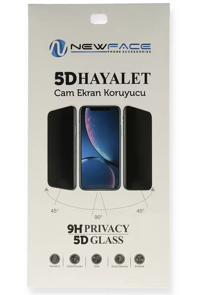 Newface Samsung Galaxy A91 / S10 Lite 5D Hayalet Cam Ekran Koruyucu ürün görseli 1