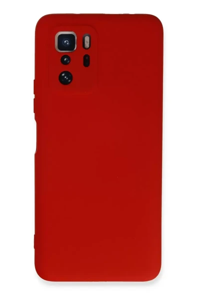 Newface Xiaomi Poco X3 GT Kılıf Nano içi Kadife Silikon - Kırmızı ürün görseli 1