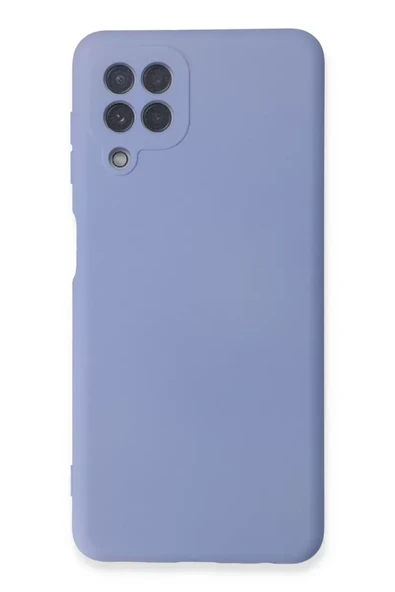 Newface Samsung Galaxy A22 Kılıf Nano içi Kadife Silikon - Lila ürün görseli 1