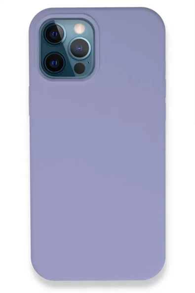 Newface Apple iPhone 12 Pro Kılıf Lansman Legant Silikon - Lila ürün görseli 1