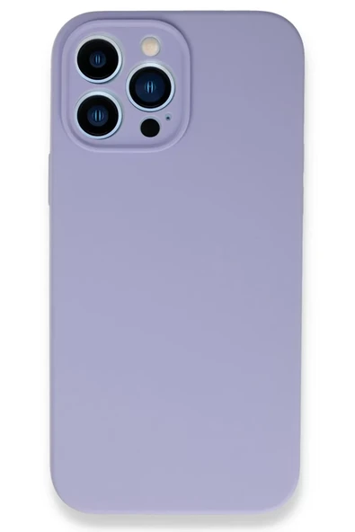 Newface Apple iPhone 13 Pro Max Kılıf Lansman Legant Silikon - Lila ürün görseli 1