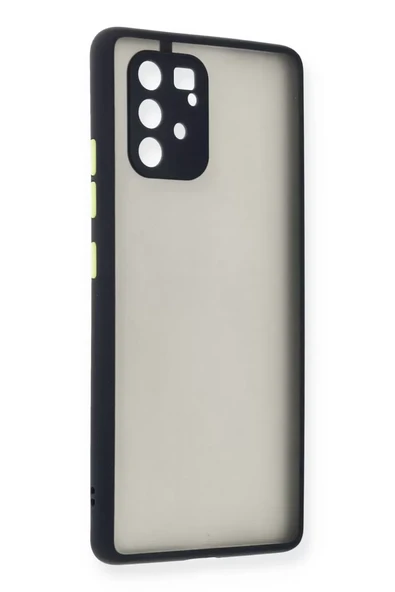 Newface Samsung Galaxy A91 / S10 Lite Kılıf Montreal Silikon Kapak - Lacivert ürün görseli 1
