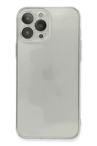 Newface Apple iPhone 13 Pro Max Kılıf Fly Lens Silikon - Şeffaf ürün görseli 1