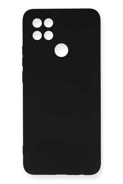 Newface Oppo A15 Kılıf Nano içi Kadife Silikon - Siyah ürün görseli 1