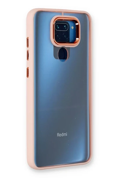 Newface Xiaomi Redmi Note 9 Kılıf Dora Kapak - Pudra ürün görseli 1