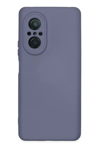 Newface Huawei Nova 9 SE Kılıf Nano içi Kadife Silikon - Gri ürün görseli 1