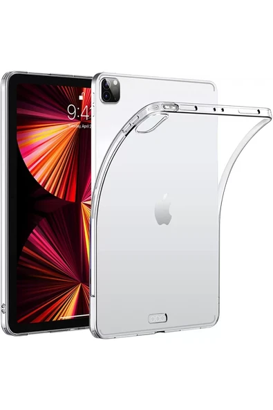 Newface Apple iPad Pro 11 (2020) Kılıf Tablet Şeffaf Silikon ürün görseli 1