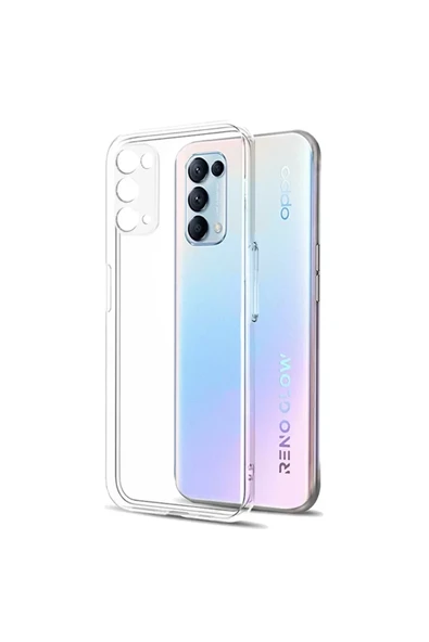Newface Oppo Reno 5 Pro Kılıf Lüx Şeffaf Silikon ürün görseli 1