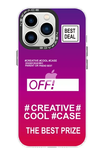 Newface Apple iPhone 14 Pro Max Kılıf Estoril Desenli Kapak - Estoril - 9 ürün görseli 1