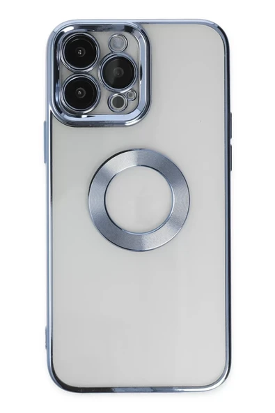 Newface Apple iPhone 14 Pro Max Kılıf Slot Silikon - Sierra Blue ürün görseli 1