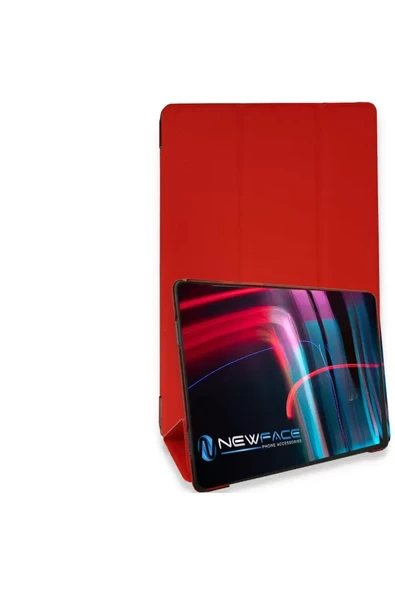 Newface Xiaomi Redmi Pad Kılıf Tablet Smart Kılıf - Kırmızı ürün görseli 1