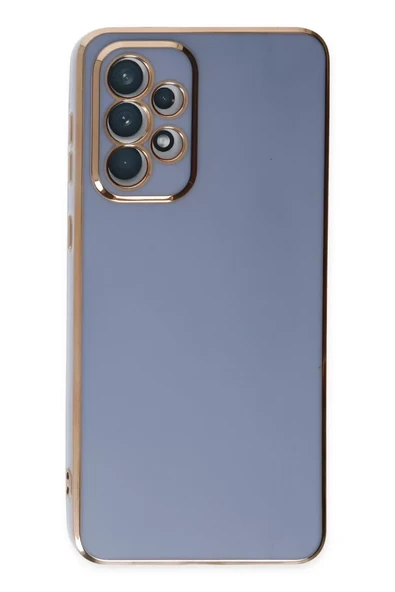 Newface Samsung Galaxy A73 5G Kılıf Volet Silikon - Mavi ürün görseli 1
