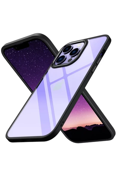 Newface Apple iPhone 13 Pro Max Kılıf Power Silikon - Siyah ürün görseli 1