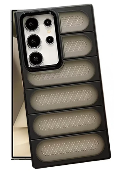 Newface Samsung Galaxy S24 Ultra Kılıf Airmax Silikon Kapak - Siyah ürün görseli 1