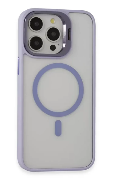 Joko Apple iPhone 15 Pro Max Kılıf Roblox Lens Magsafe Standlı Kapak - Lila ürün görseli 1