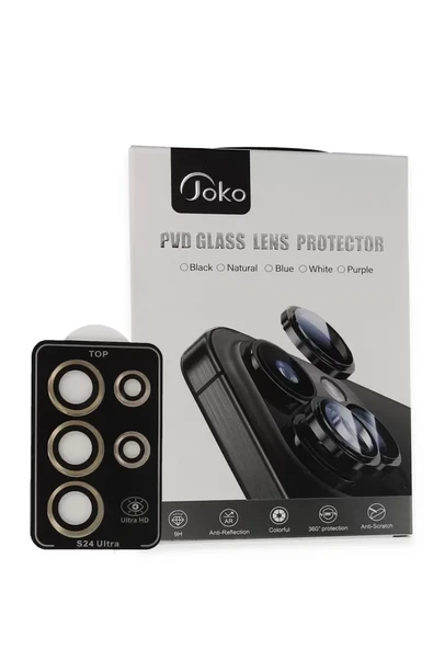 Joko Samsung Galaxy S23 Ultra PVD Metal Kamera Lens - Gold ürün görseli 1