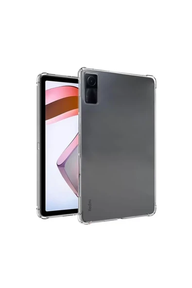 Newface Xiaomi Redmi Pad SE 4G Kılıf Anti Shock Tablet Silikon - Şeffaf ürün görseli 1