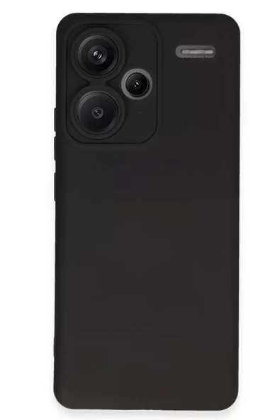 Newface Xiaomi Redmi Note 13 Pro Plus Kılıf Nano içi Kadife Silikon - Siyah ürün görseli 1