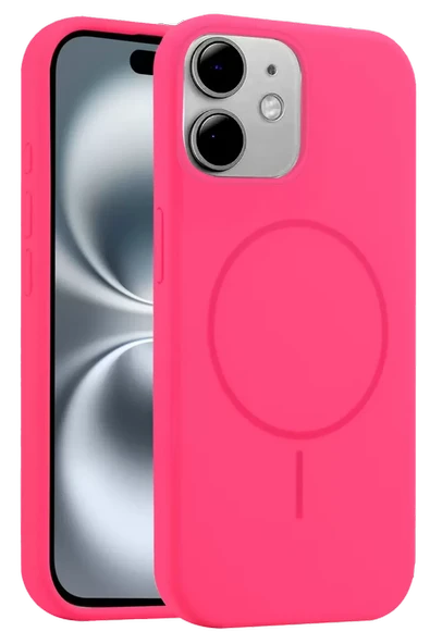 Joko Apple iPhone 11 Kılıf Jully Magsafe Kapak - Pembe ürün görseli 1
