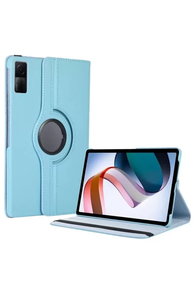 Newface Xiaomi Redmi Pad SE 4G Kılıf 360 Tablet Deri Kılıf - Turkuaz ürün görseli 1
