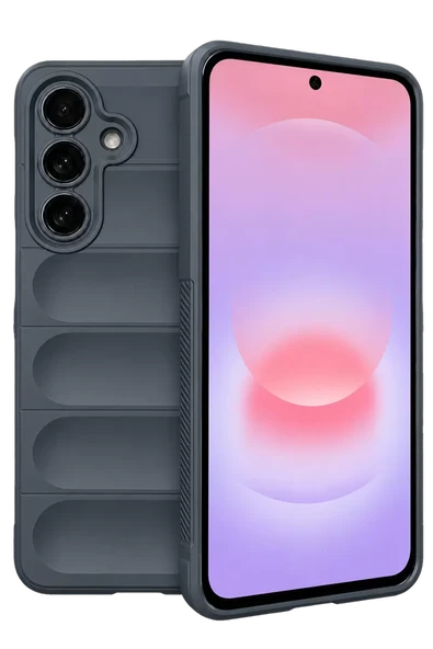 Newface Samsung Galaxy A57 5G Optimum Silikon - Gri ürün görseli 1