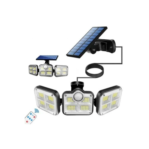 Uzaktan Kumandalı 122 Led Sensörlü Bahçe Lambası ürün görseli 1