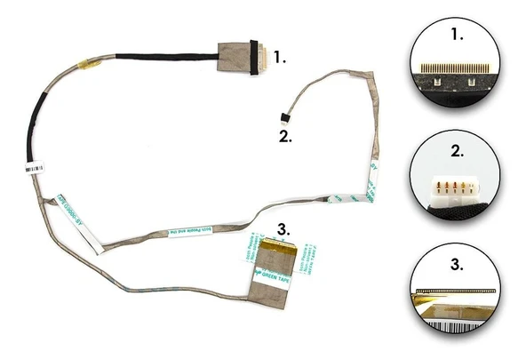 Lenovo G585, G585A, G585AL, G585E Notebook Lcd Cable / Ver.2 ürün görseli 1