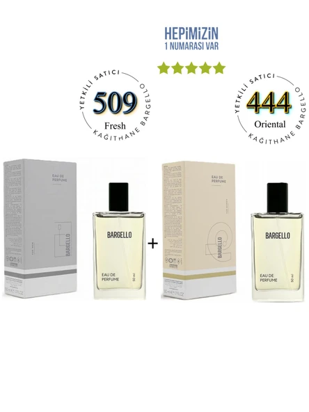 509 + 444 Erkek/Kadın Parfüm Edp 50 ml Fresh/Oriental - Mnms509444 ürün görseli 1